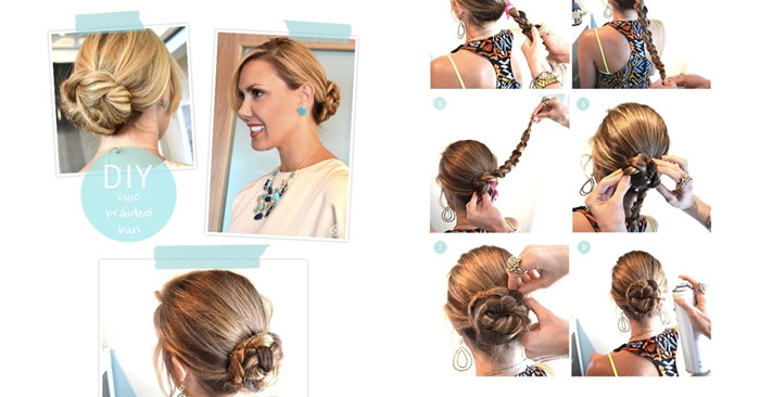 Chignon con treccia, ecco 5 tutorial
