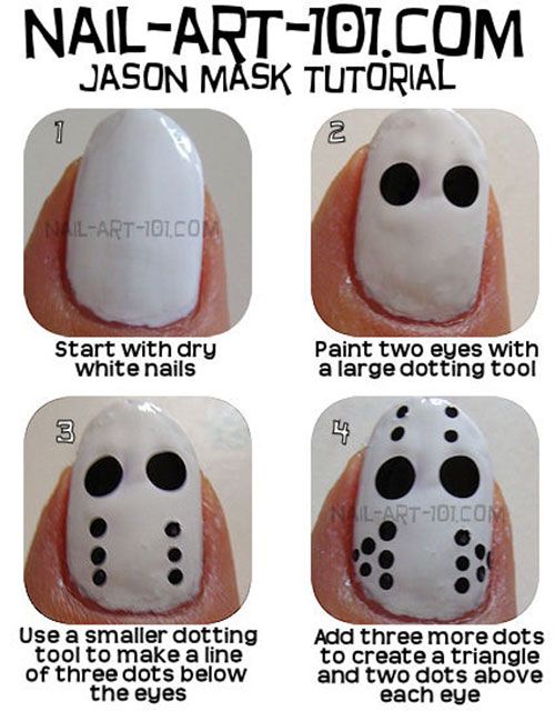 10 tutorial Nail art per Halloween